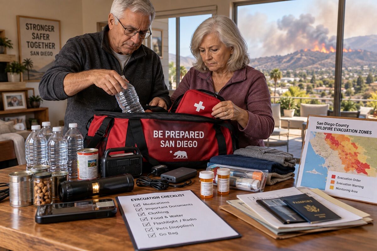 Wildfire Emergency Plan for Older Adults